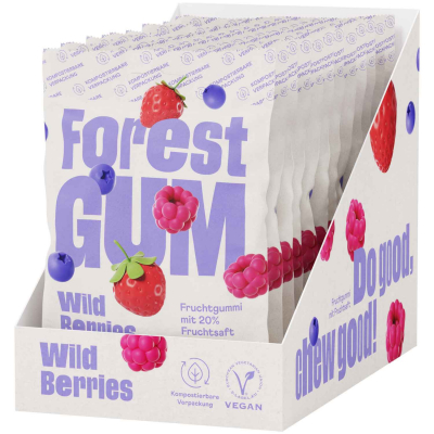  Forest Gum Wild Berries vegan 100g 