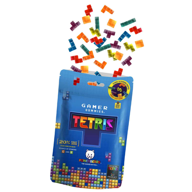  Powerbeärs Gamer Gummies Tetris 125g 