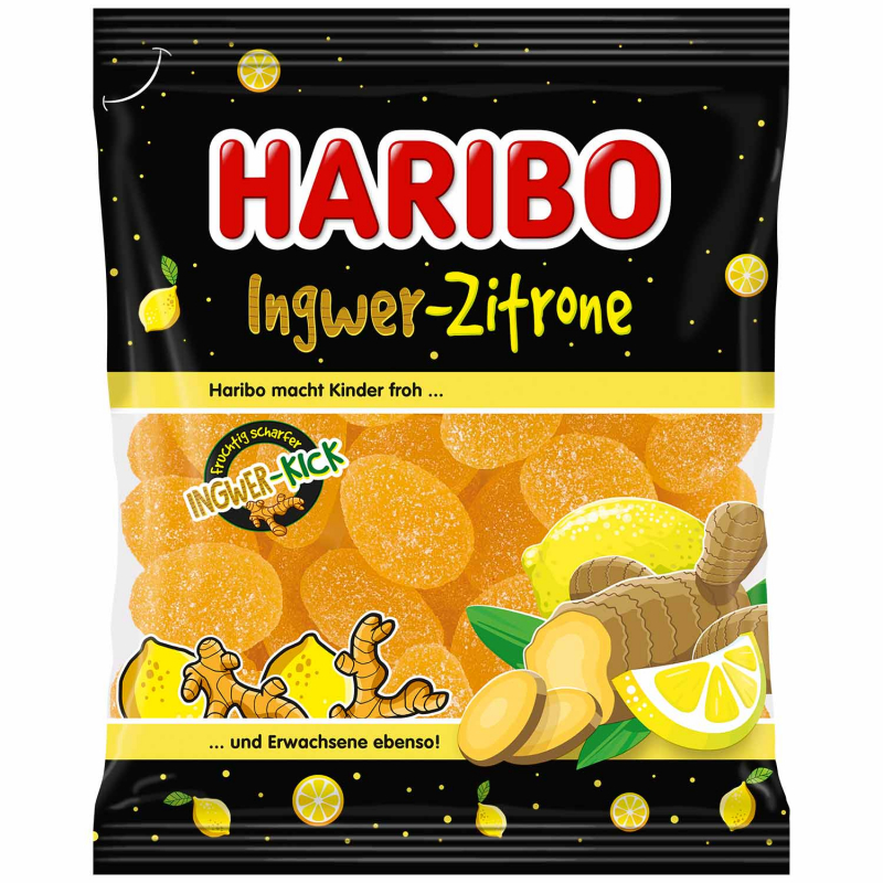  Haribo Ingwer-Zitrone 160g 