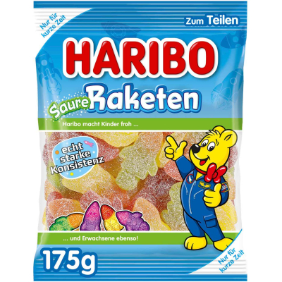  Haribo Saure Raketen 175g 