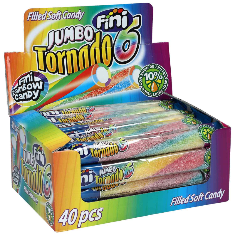  Fini Jumbo Tornado 6 Sour 50g 