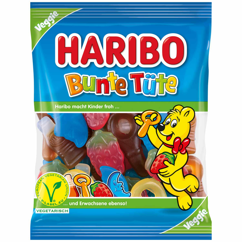  Haribo Bunte Tüte vegetarisch 175g 