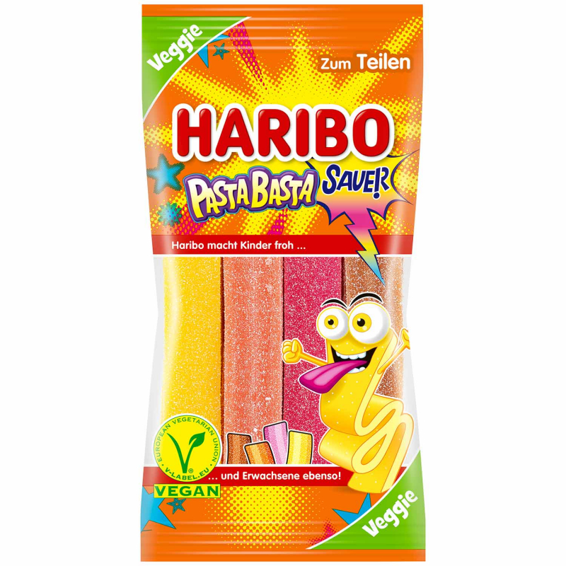  Haribo Pasta Basta sauer vegan 160g 