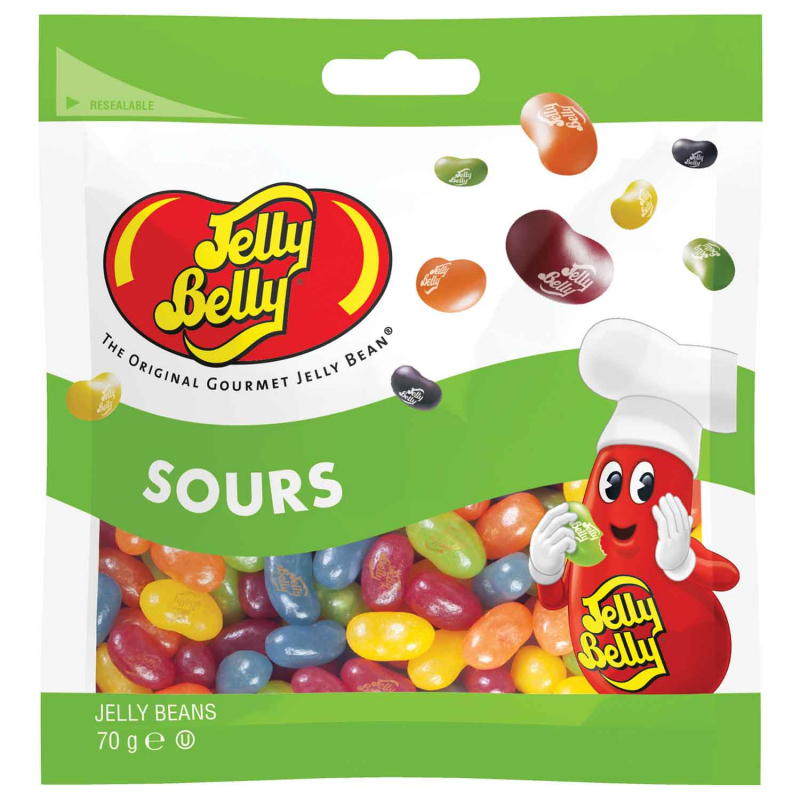  Jelly Belly 5 Sorten Sours Mix 70g 