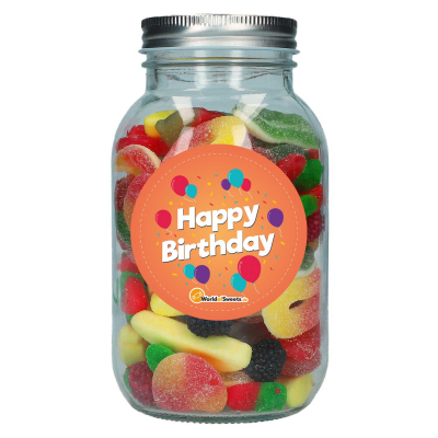  Obstsalat 'Happy Birthday' im Glas 550g 