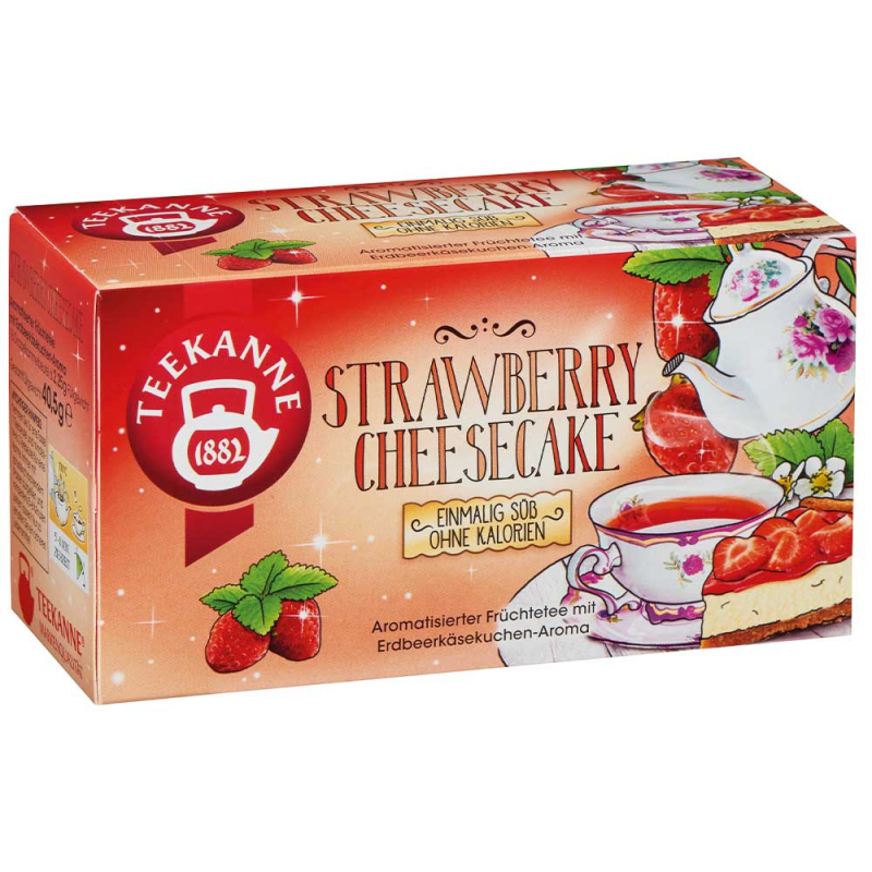  Teekanne Strawberry Cheesecake 18er 