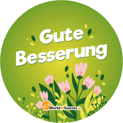  Veggie Mix 'Gute Besserung' im Bonbon-Glas 1,1kg 