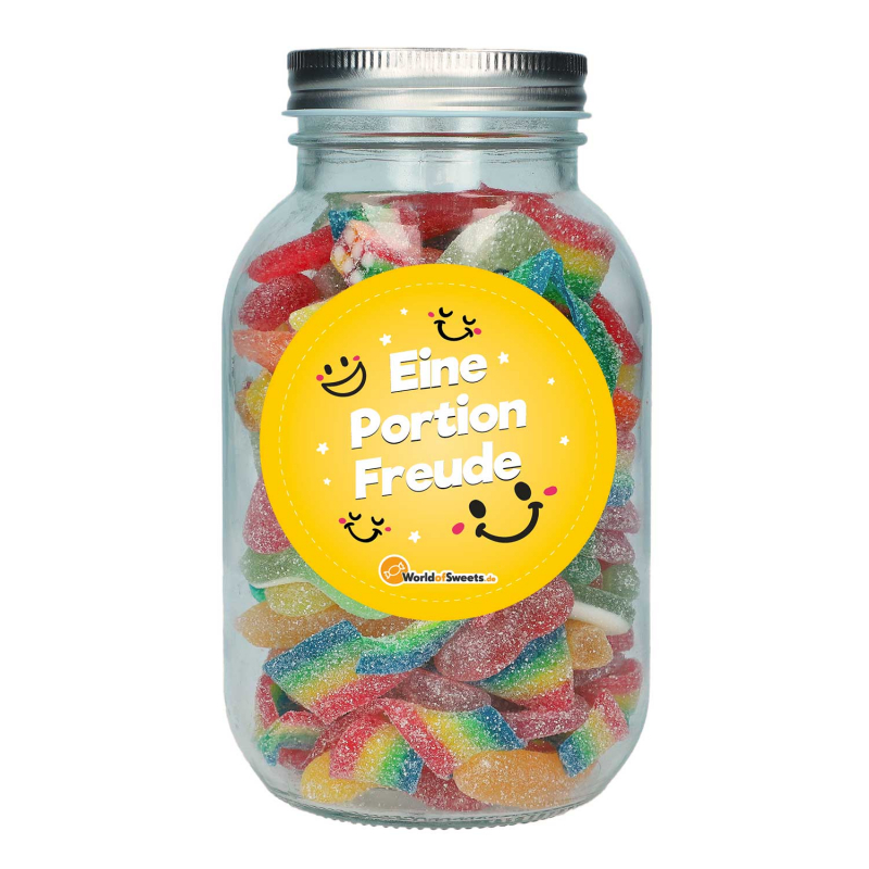  Saurer Mix 'Eine Portion Freude' im Glas 450g 