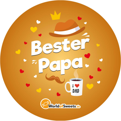  Veggie Mix 'Bester Papa' im Glas mit Bambus-Deckel 380g 