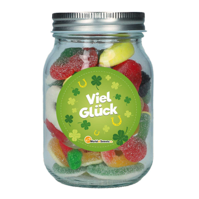  Obstsalat 'Viel Glück!' im Glas 250g 