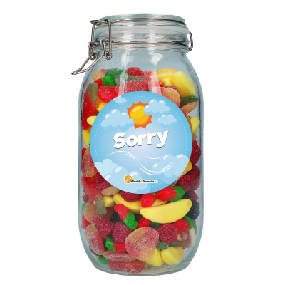  Obstsalat 'Sorry!' im Glas 1,3kg 