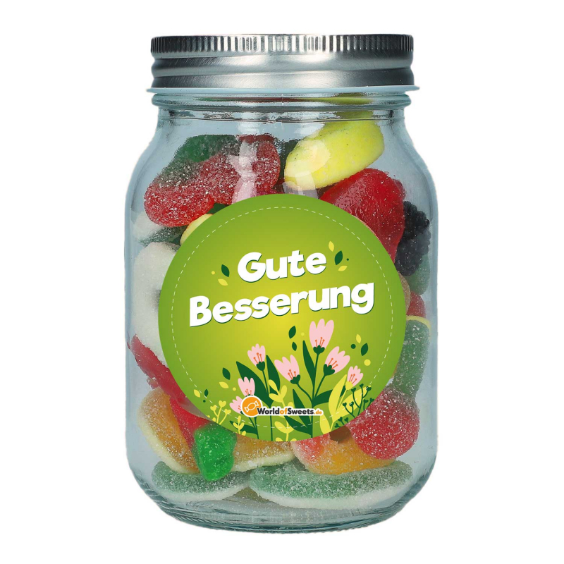  Obstsalat 'Gute Besserung' im Glas 250g 