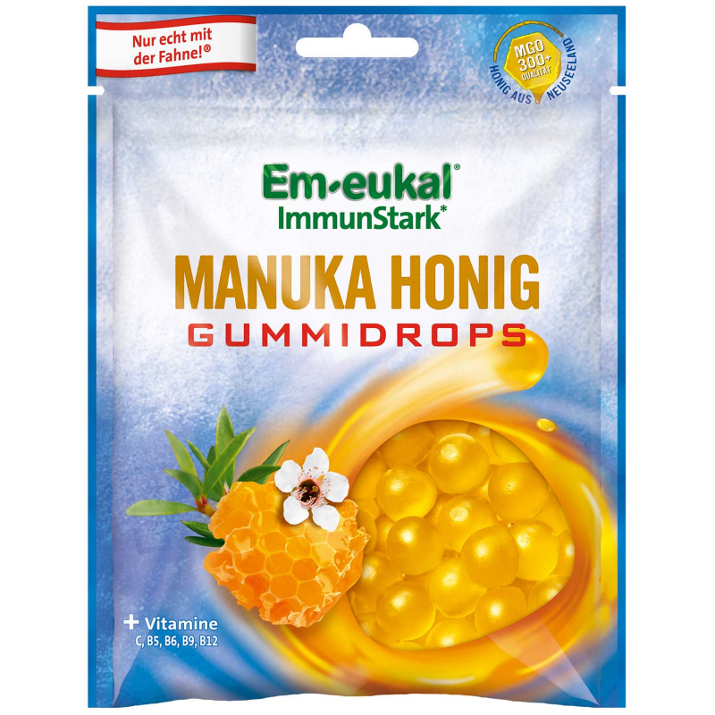  Em-eukal ImmunStark Gummidrops Manuka Honig 90g 