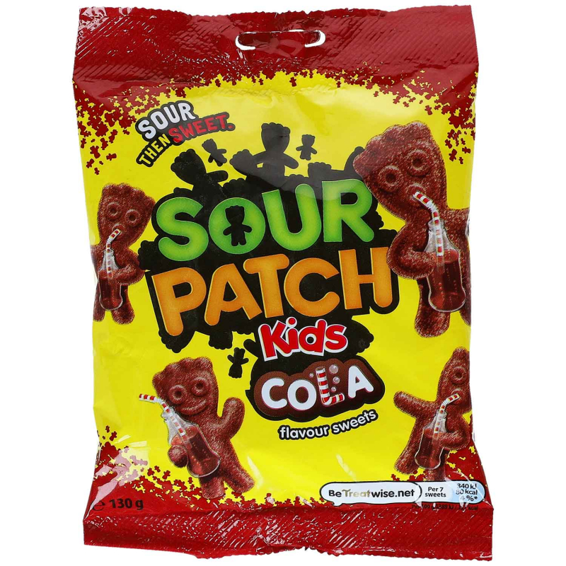  Sour Patch Kids Cola 130g (MHD 21.09.2024) 