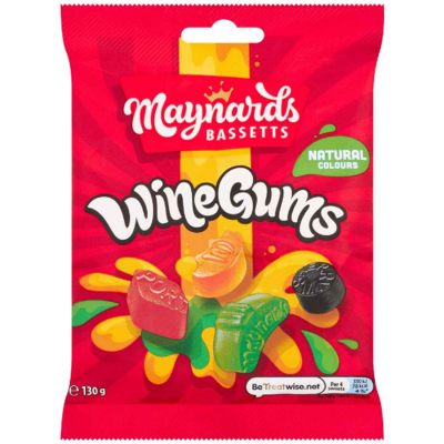  Maynards Bassetts WineGums 130g 