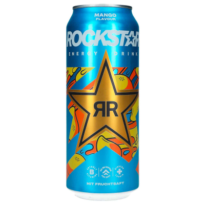  Rockstar Energy Drink Mango 500ml 