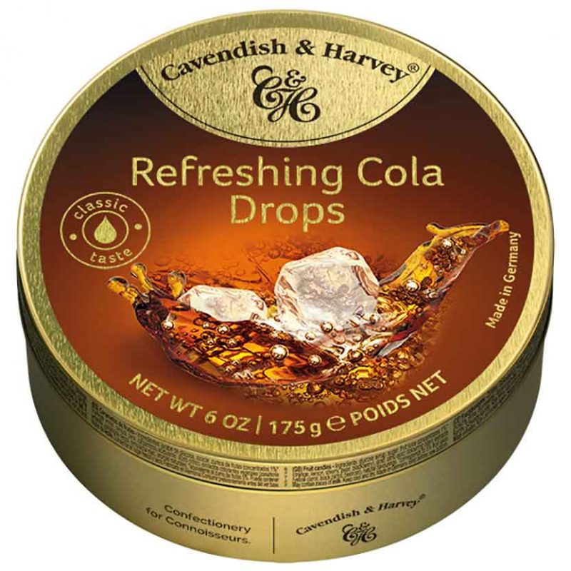  Cavendish & Harvey Refreshing Cola Drops 175g 