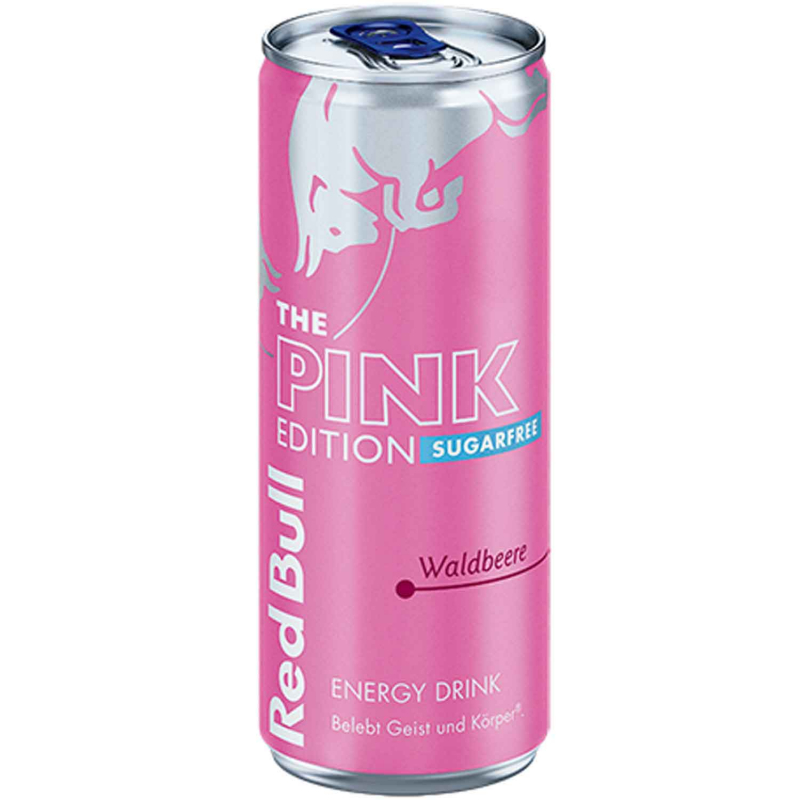  Red Bull Energy Drink Pink Edition Waldbeere Sugarfree 250ml 