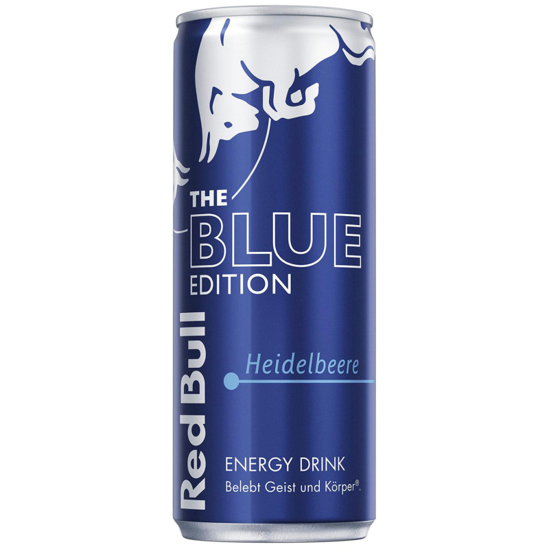  Red Bull Energy Drink Blue Edition Heidelbeere 250ml 