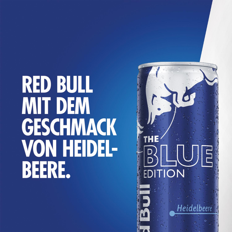  Red Bull Energy Drink Blue Edition Heidelbeere 250ml 