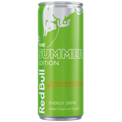  Red Bull Energy Drink Summer Edition Curuba-Holunderblüte 4x250ml 