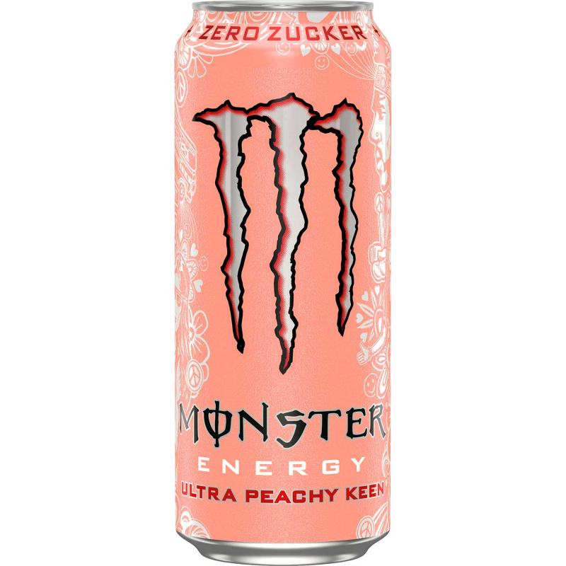  Monster Energy Ultra Peachy Keen Zero Zucker 500ml 