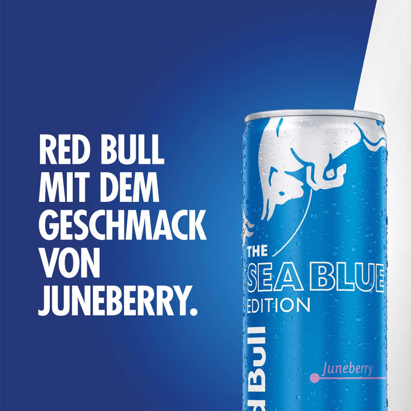  Red Bull Energy Drink Sea Blue Edition Juneberry 250ml 