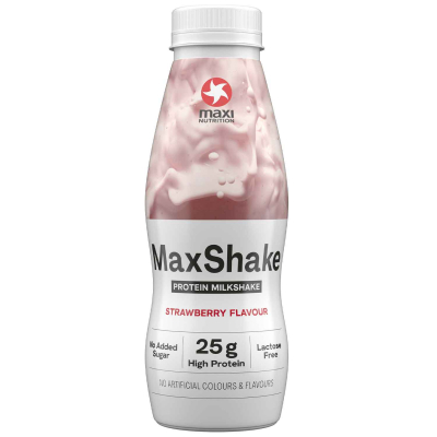  Maxi Nutrition MaxShake Protein Milkshake Strawberry 330ml 