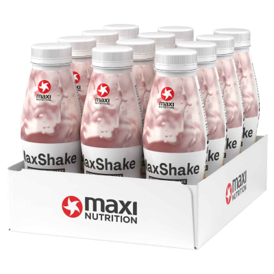  Maxi Nutrition MaxShake Protein Milkshake Strawberry 330ml 