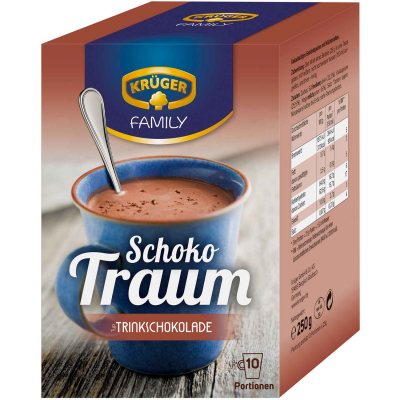  Krüger Family Schoko Traum Typ Trinkschokolade 10er 