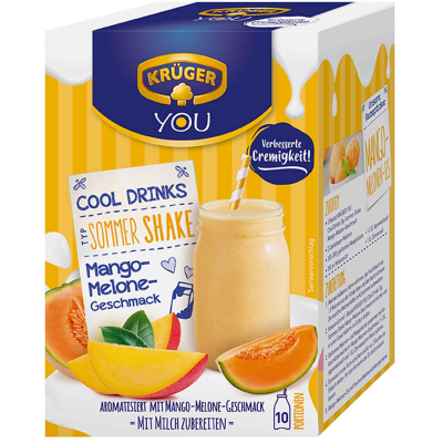Krüger You Cool Drinks Typ Sommer Shake Mango-Melone 10er