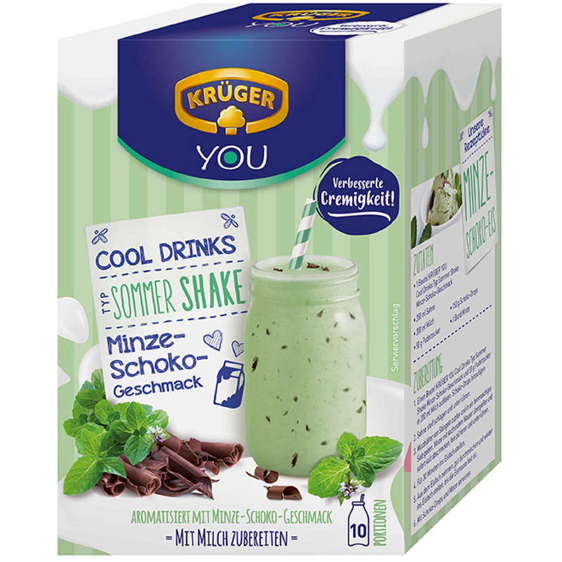  Krüger You Cool Drinks Typ Sommer Shake Minze-Schoko 10er 