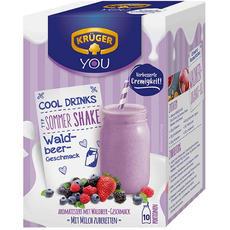  Krüger You Cool Drinks Typ Sommer Shake Waldbeere 10er 