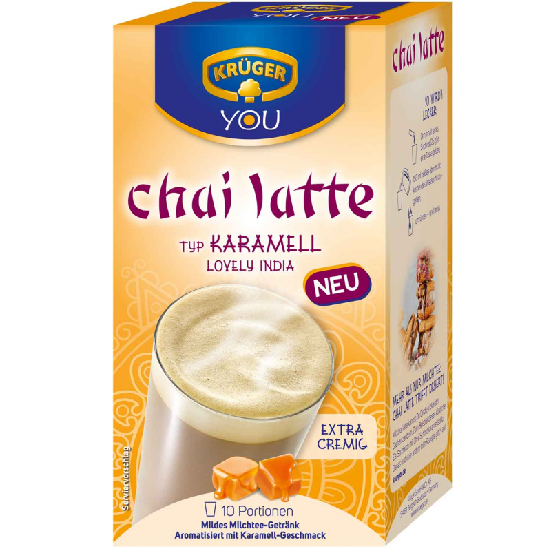  Krüger You Chai Latte Typ Karamell Lovely India 10er 