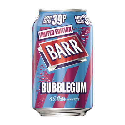Barr Bubblegum 330ml (MHD 30.07.2024)