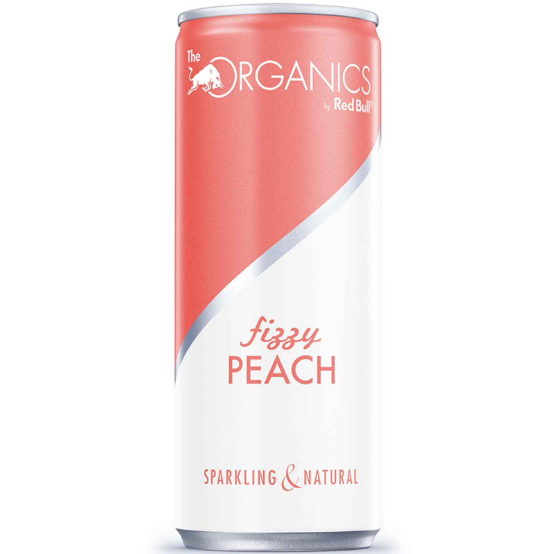  Organics by Red Bull Fizzy Peach Bio 250ml 