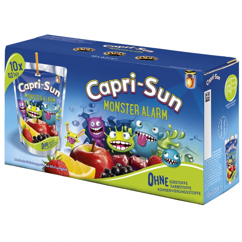 Capri-Sun Monster Alarm 10x200ml