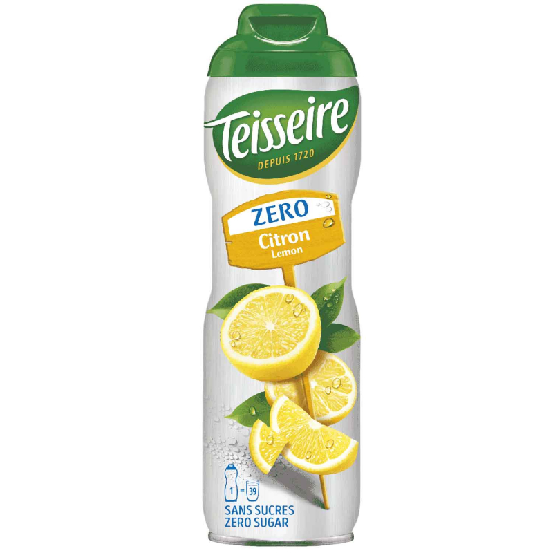  Teisseire Zero Zitrone 600ml 