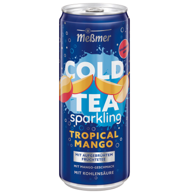  Meßmer Cold Tea Sparkling Tropical Mango 330ml 