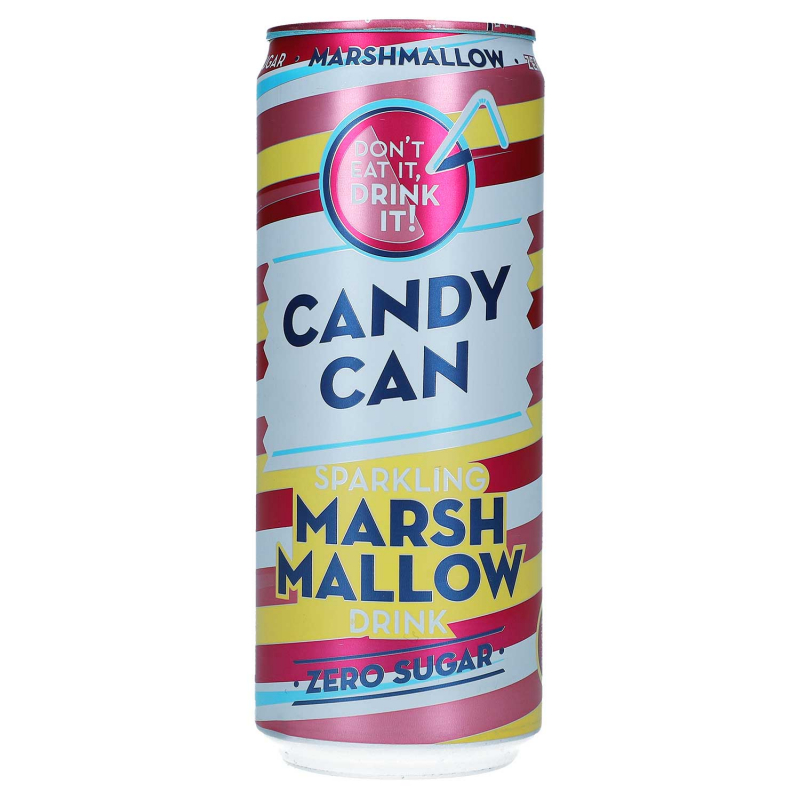  Candy Can Sparkling Marshmallow Drink Zero Sugar 330ml 