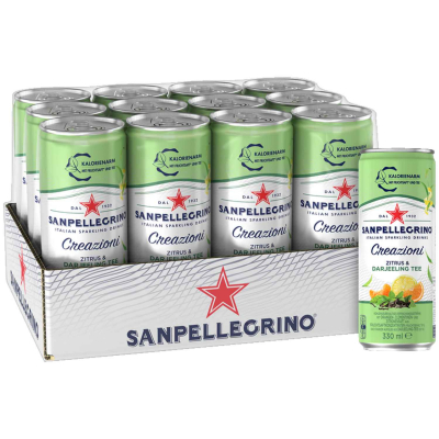  Sanpellegrino Creazioni Zitrus & Darjeeling Tee 330ml 