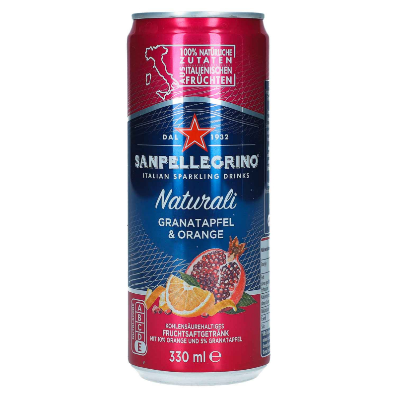  Sanpellegrino Naturali Granatapfel & Orange 330ml 