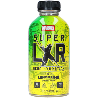  Arizona Marvel Super LXR Hero Hydration Citrus Lemon Lime 473ml 