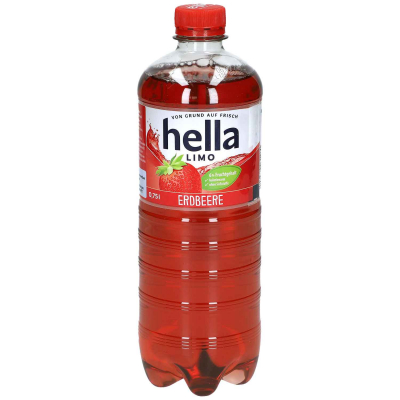  hella Leichte Limo Erdbeere 750ml 