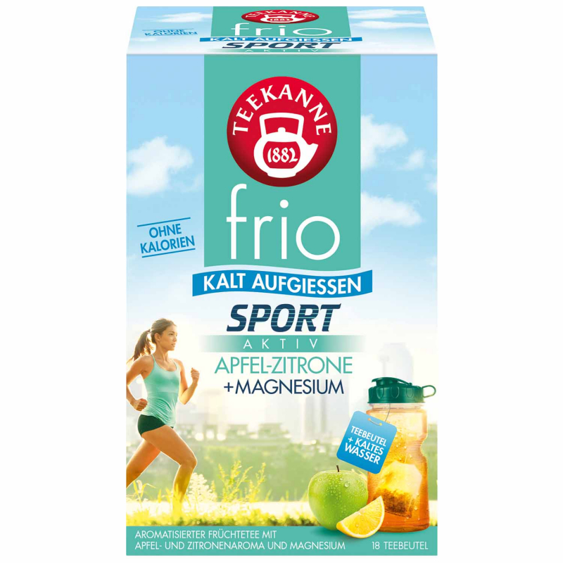  Teekanne frio Sport Apfel-Zitrone 18er 