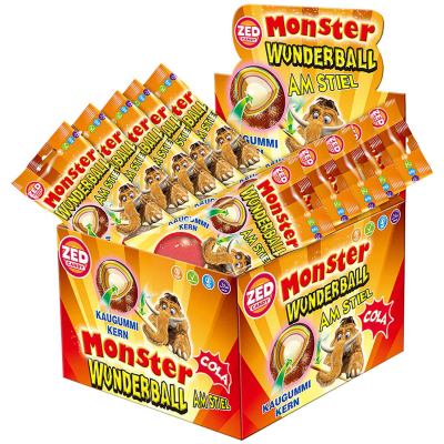  ZED Candy Monster Wunderball am Stiel Cola 60g 