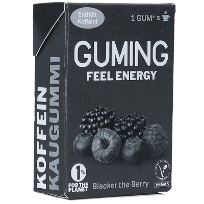  GUMING Feel Energy Kaugummi Blacker the Berry 10er 