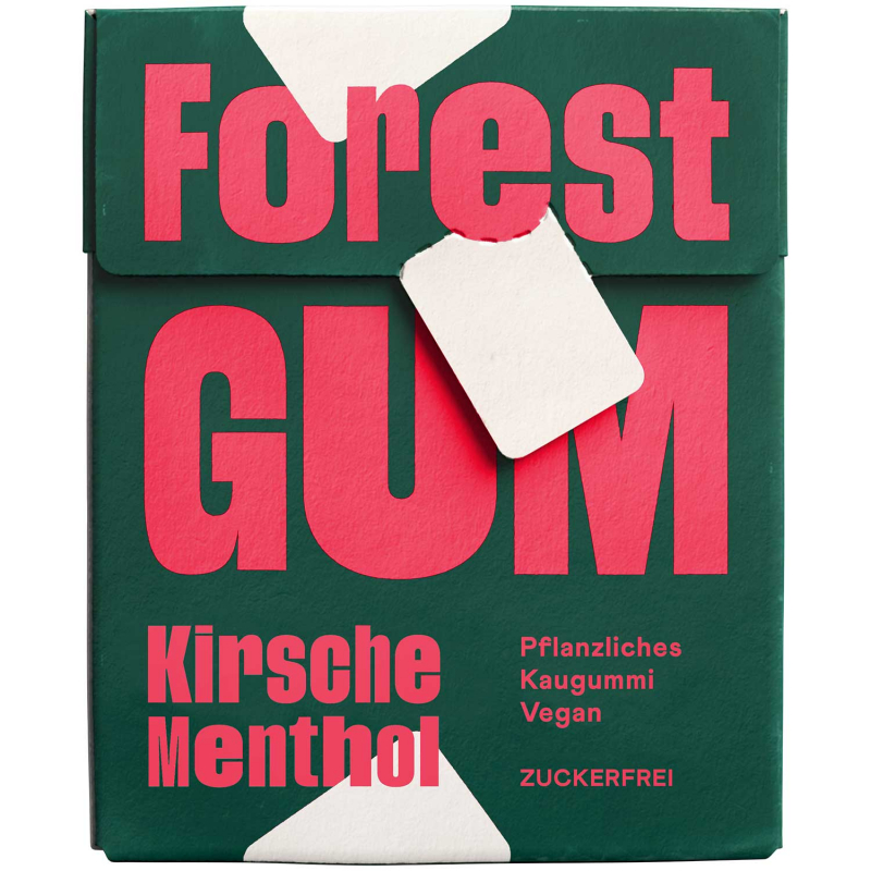  Forest Gum Kirsche Menthol 20g 