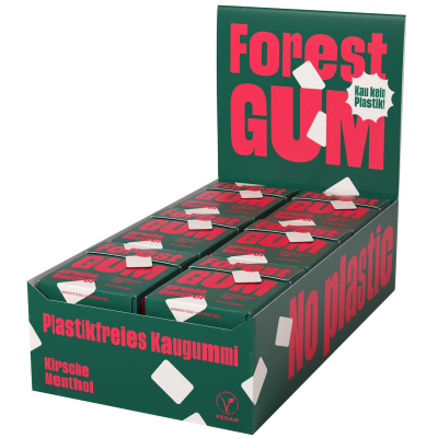  Forest Gum Kirsche Menthol 20g 