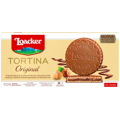  Loacker Tortina Original 3x21g 